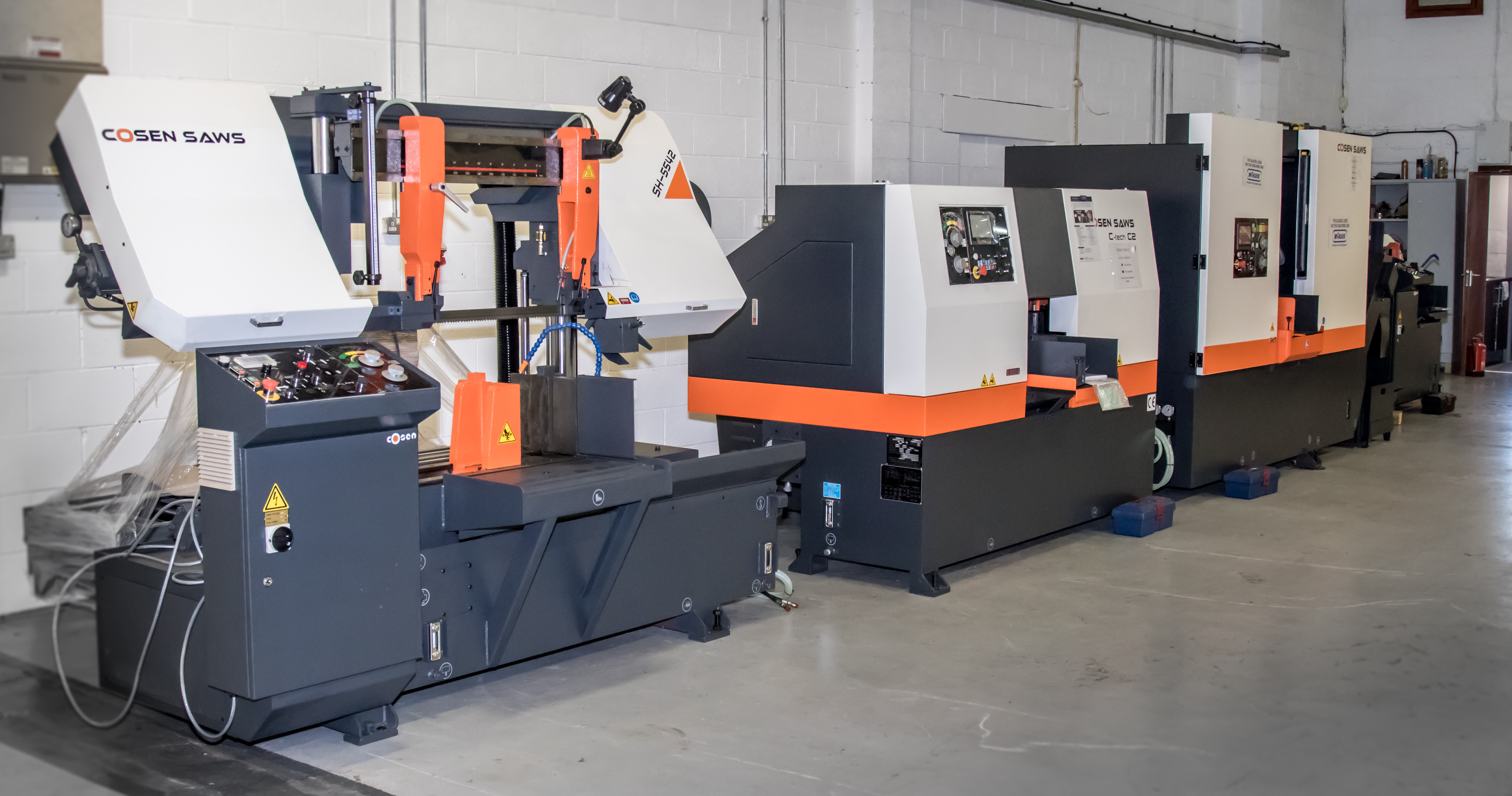 Cosen Bandsaw Machine Showroom Cosen Bandsaw Machine Showroom